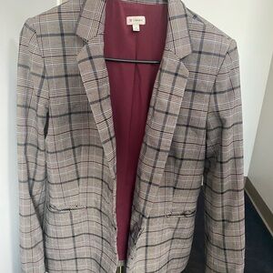 Cremieux Plaid Blazer